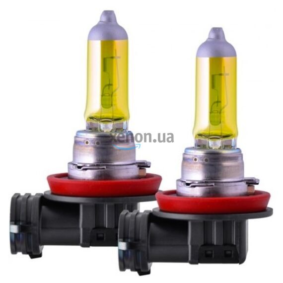 PIAA Solar Yellow H8 35W 2500K комплект 2 шт, Тип лампы: H8, Цветовая температура: 2500 , изображение 5