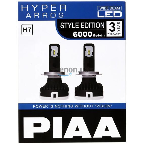 PIAA LED Hyper Arros Style Edition H7 40W 6000K комплект 2 шт , изображение 4