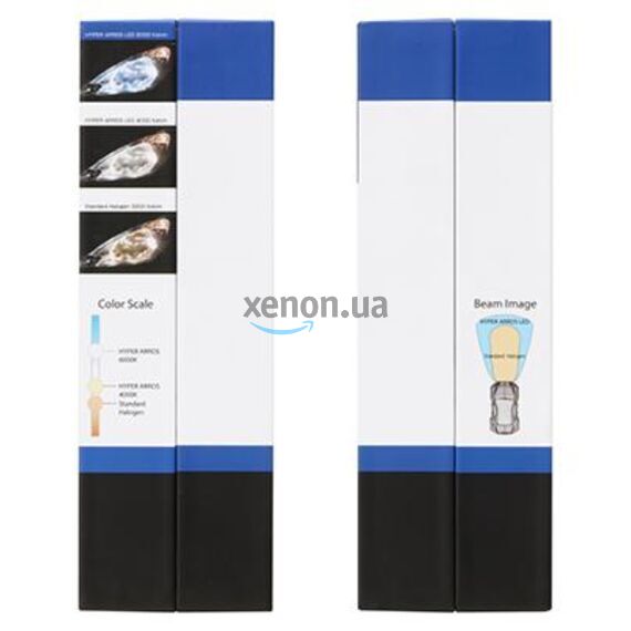 PIAA LED Hyper Arros Style Edition H7 40W 6000K комплект 2 шт , изображение 6