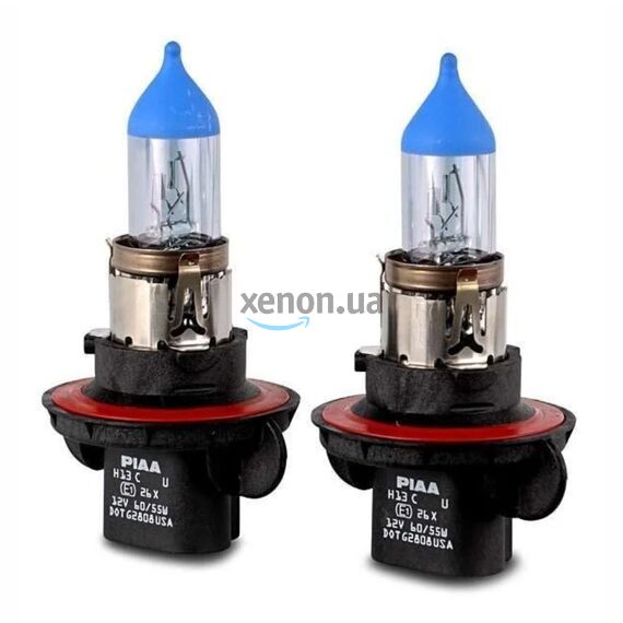 PIAA Xtreme White Plus H13 55W 4000K комплект 2 шт, Тип лампы: H13, Цветовая температура: 4000 , изображение 2