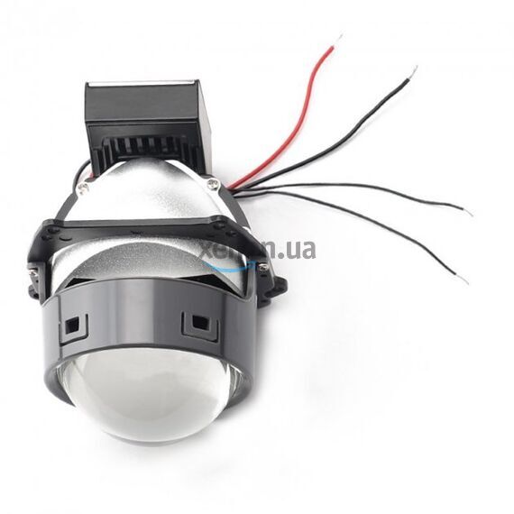 PLUTON BI-LED 3" 60/65W 5500K широкоформатные автомобильные линзы комплект 2 шт , изображение 6