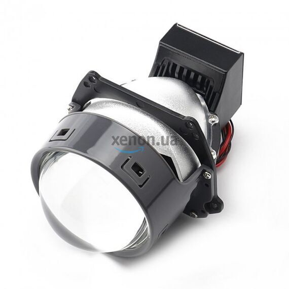PLUTON BI-LED 3" 60/65W 5500K широкоформатные автомобильные линзы комплект 2 шт , изображение 7