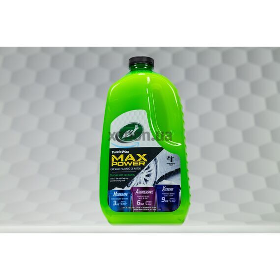 Turtle Wax M.A.X Power Car Wash 3-рівневий автошампунь 1,42 л, зображення 2 Turtle Wax M.A.X Power Car Wash 3-рівневий автошампунь 1,42 л, зображення 2