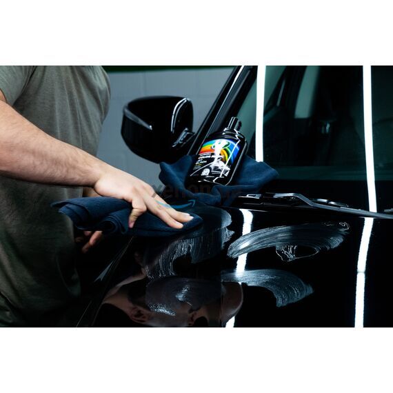 Turtle Wax Color Magic Jet Black Wax черный полироль с тефлоном PTFE 500 мл, Цвет: Черный, Объем: 500 мл , изображение 5