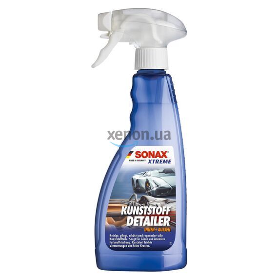 SONAX XTREME Kunststoff Detailer детейлер для полировки и защиты наружного и внутреннего пластика 500 мл 