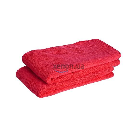 Набір серветок з мікрофібри для кузова, червоні, 2 шт., 40x40 см, Sonax Microfibre Cloths Outside (416241), зображення 4