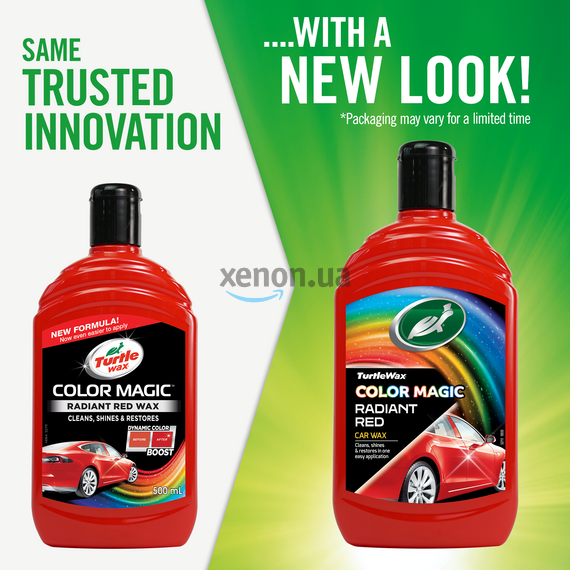 Turtle Wax Color Magic Radiant Red Wax красный полироль с тефлоном PTFE 500 мл, Цвет: Красный, Объем: 500 мл , изображение 3