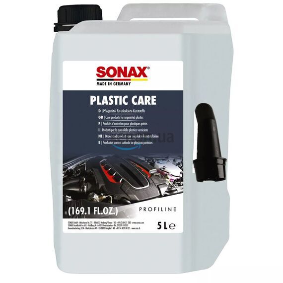 Sonax Profiline Plastic Care (205500) – средство для ухода за пластиком, 5 л , изображение 2 Sonax Profiline Plastic Care (205500) – средство для ухода за пластиком, 5 л , изображение 2
