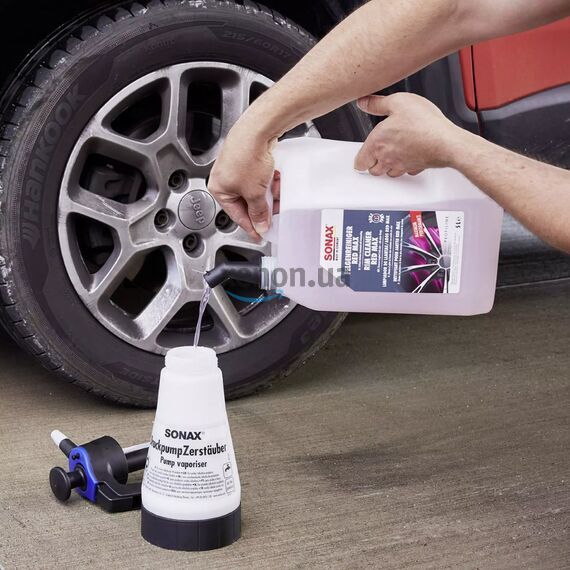 Sonax Red Max Wheel Cleaner (231505) – средство для очистки дисков, 5 л , изображение 6 Sonax Red Max Wheel Cleaner (231505) – средство для очистки дисков, 5 л , изображение 6