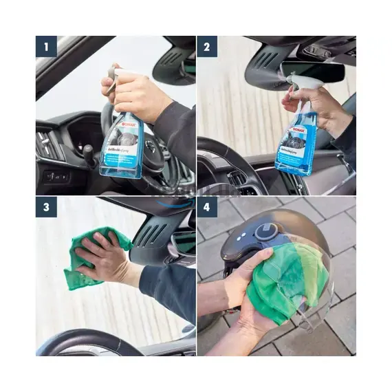 Средство против запотевания стекол 500 мл SONAX Anti Beschlag Spray (355241) , изображение 5