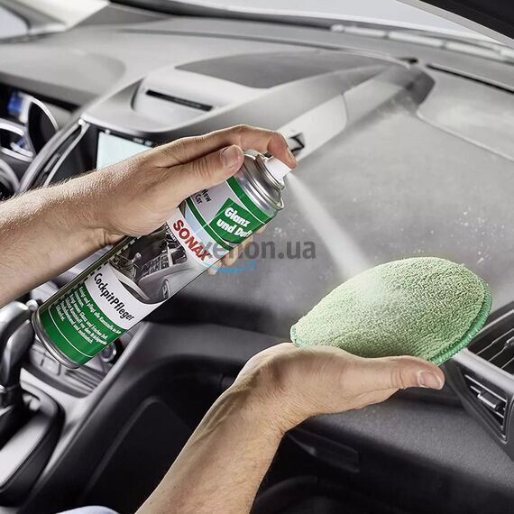 SONAX Глянцевый очиститель пластика Cockpit-Pfleger (400 мл) , изображение 5