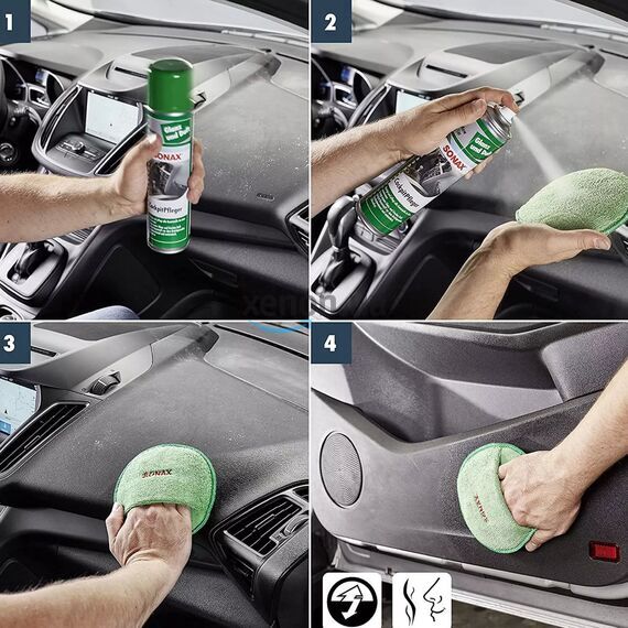 SONAX Глянцевый очиститель пластика Cockpit-Pfleger (400 мл) , изображение 6