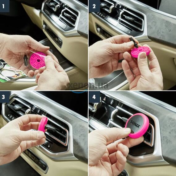 Ароматизатор Sonax Sweet Flamingo: свіжість у салоні, зображення 3