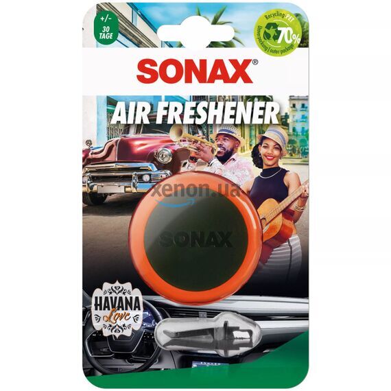 Ароматизатор Sonax Havana Love: страсть и свежесть в салоне 