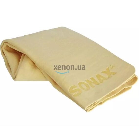 SONAX Synthetic Chamois синтетическая замша в тубе 43х32 см , изображение 3 SONAX Synthetic Chamois синтетическая замша в тубе 43х32 см , изображение 3