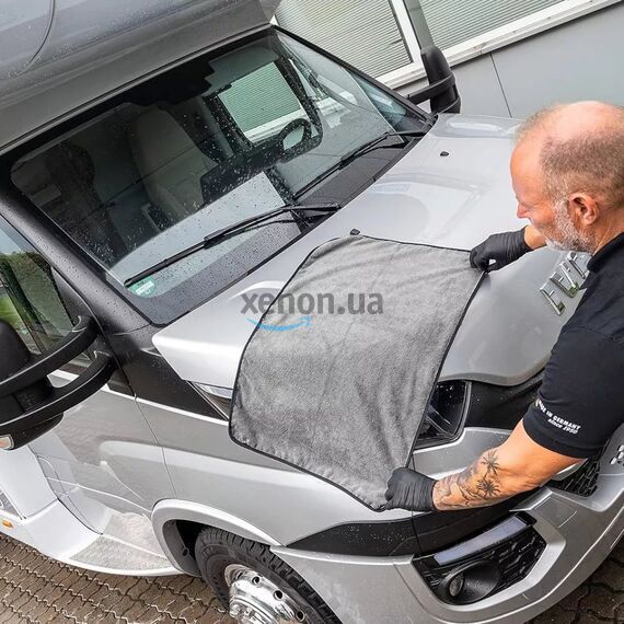 SONAX Microfaser Trocken Tuch Plus рушник з мікрофібри 80х50 см 520 gsm, зображення 5