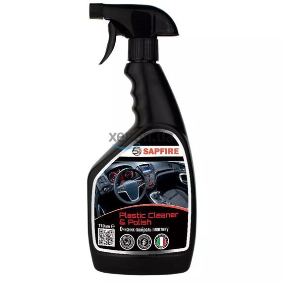 Sapfire Plastic Cleaner & Polish (748100) очищувач-поліроль пластика 710 мл, зображення 2 Sapfire Plastic Cleaner & Polish (748100) очищувач-поліроль пластика 710 мл, зображення 2