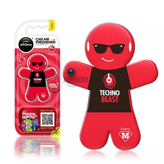 Ароматизатор Aroma Car Manny Cherry: сочный аромат вишни , изображение 2