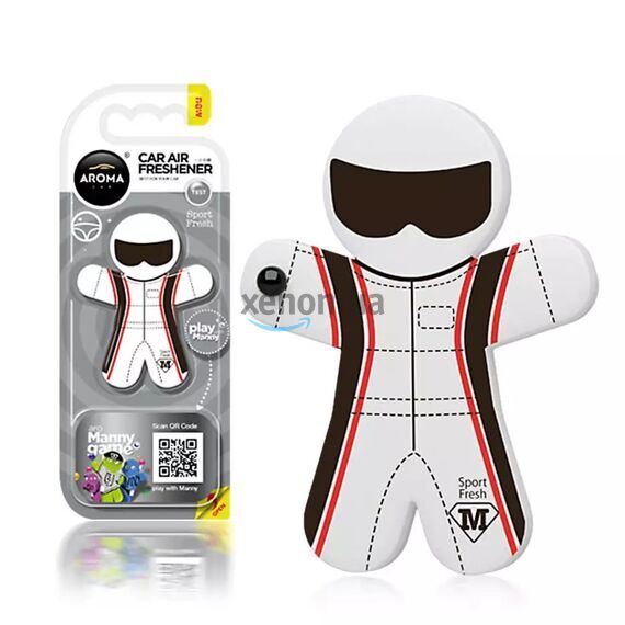 Ароматизатор Aroma Car Manny Sport Fresh: энергия и свежесть , изображение 2 Ароматизатор Aroma Car Manny Sport Fresh: энергия и свежесть , изображение 2