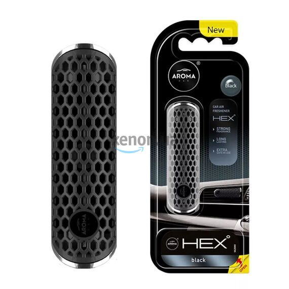Автомобильный ароматизатор Aroma-Car Hex Black: Свежесть и стиль в каждой детали , изображение 3