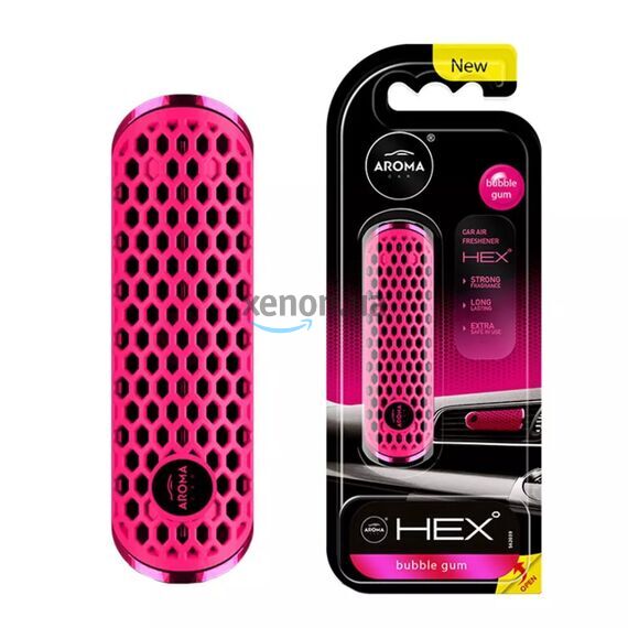 Автомобильный ароматизатор Aroma Car Hex (Bubble Gum) , изображение 3