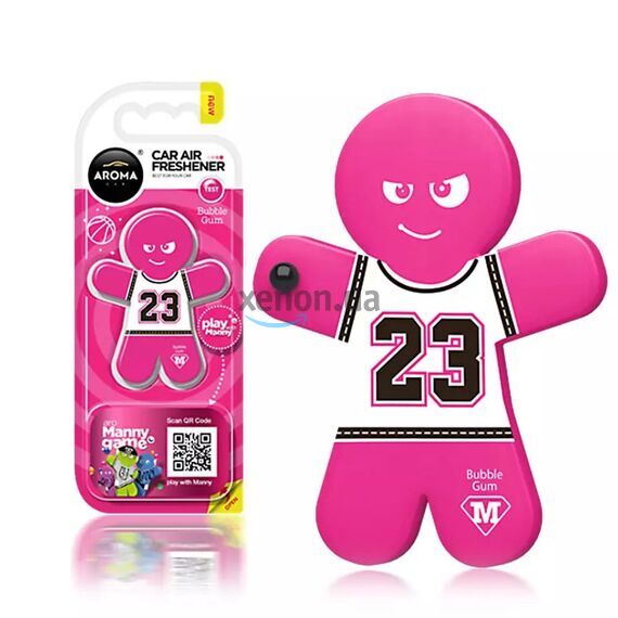 Ароматизатор Aroma Car Manny Bubble Gum: сладкая свежесть , изображение 2