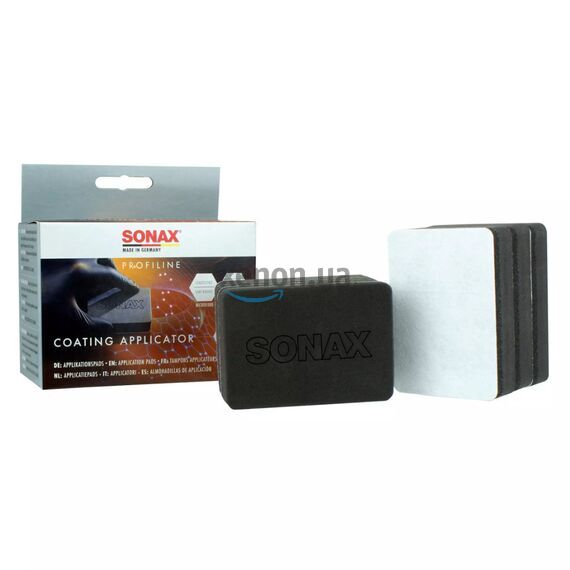 Набір губок-аплікаторів для CC36, CC EVO, CC One (6 шт) SONAX PROFILINE Coating Applicator (237741), зображення 2 Набір губок-аплікаторів для CC36, CC EVO, CC One (6 шт) SONAX PROFILINE Coating Applicator (237741), зображення 2