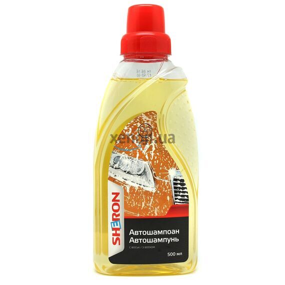 Концентрированный автошампунь с воском SHERON Wax Protect, 500 мл (962376) 