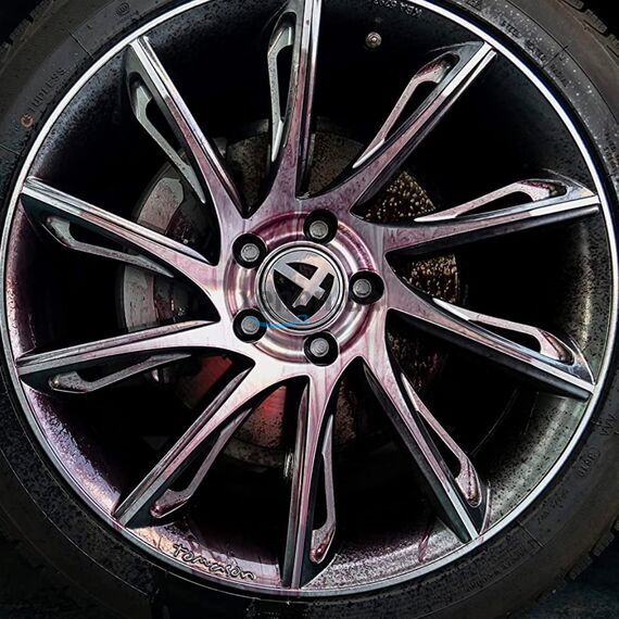 NIGRIN POWER Felgen-Reiniger mit Bremsstaub-Breaker бескислотный активный очиститель дисков с индикатором 750 мл , изображение 5