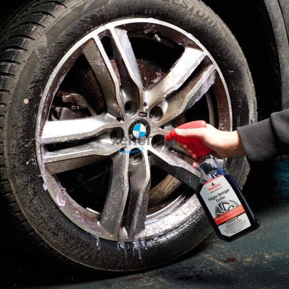 NIGRIN Performance Felgen-Reiniger EvoTec бескислотный активный очиститель дисков с индикатором 500 мл , изображение 6