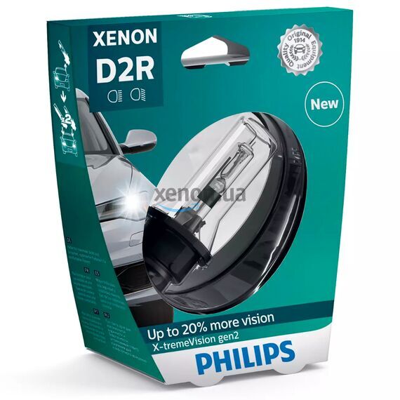 PHILIPS X-tremeVision gen2 D2R 35W 4800K 1 шт, Тип лампы: D2R, Цветовая температура: 4800 