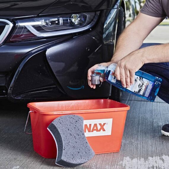 SONAX XTREME Shampoo 2 в 1 быстросохнущий автошампунь мойка без сушки 1 л , изображение 3