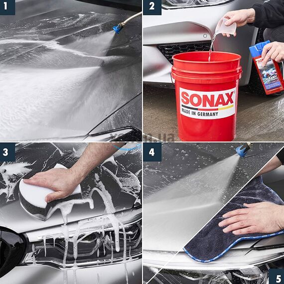 SONAX XTREME Ceramic ActiveShampoo керамічний автошампунь 500 мл, зображення 2 SONAX XTREME Ceramic ActiveShampoo керамічний автошампунь 500 мл, зображення 2