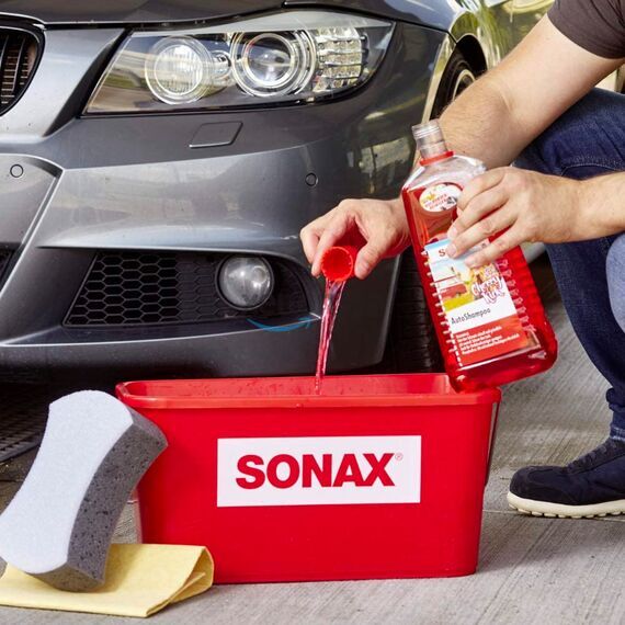 SONAX Auto Shampoo Cherry Kick автошампунь концентрат с запахом вишни 2 л, Объем: 2 л, Запах: Cherry , изображение 3