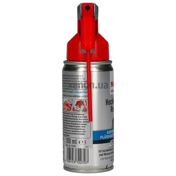 NIGRIN HyBrid Performance Hochleistungs- Rostlöser високоефективний видальник іржі (Німеччина) 100 мл, зображення 3 NIGRIN HyBrid Performance Hochleistungs- Rostlöser високоефективний видальник іржі (Німеччина) 100 мл, зображення 3