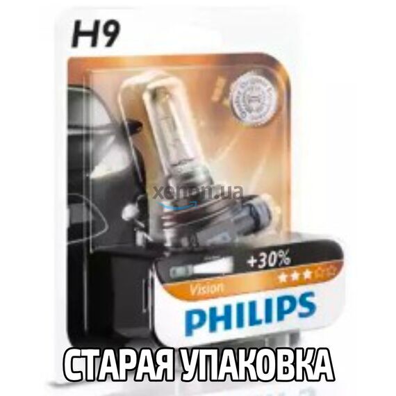 PHILIPS Standard H9 65W 3200K (блистер) 1 шт , изображение 2