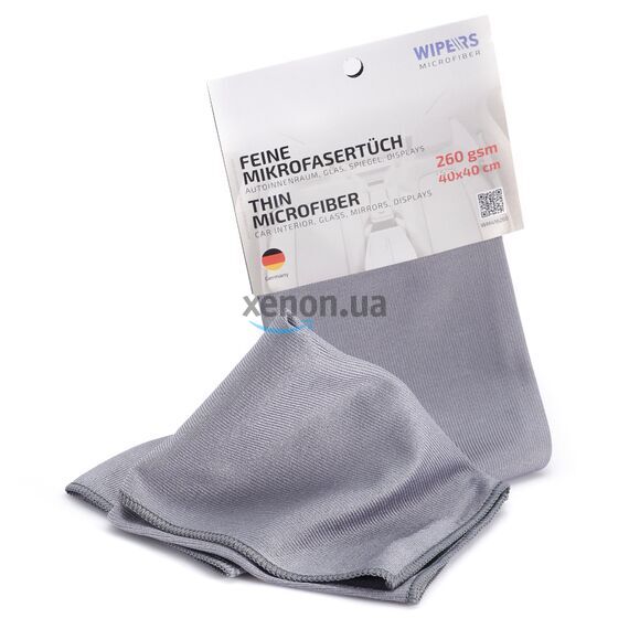WIPERS Feine MikrofaserTüch нежная тонкая салфетка из микрофибры (Германия) 40х40 см 260 gsm , изображение 2 WIPERS Feine MikrofaserTüch нежная тонкая салфетка из микрофибры (Германия) 40х40 см 260 gsm , изображение 2
