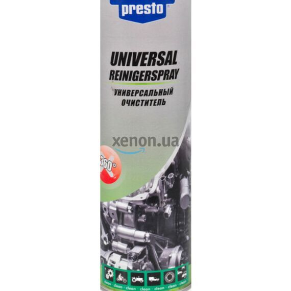 Presto Universal Reinigerspray универсальный очиститель обезжириватель 500 мл , изображение 2