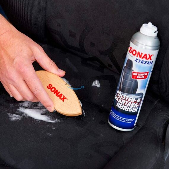 SONAX XTREME Polster+Alcantara Reiniger очисник для оббивки салону та алькантари 400 мл, зображення 6 SONAX XTREME Polster+Alcantara Reiniger очисник для оббивки салону та алькантари 400 мл, зображення 6