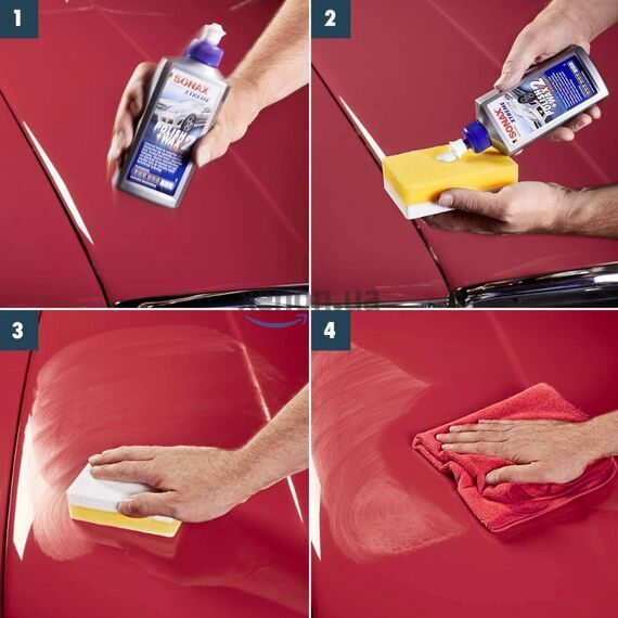 SONAX XTREME Polish +Wax 2 Hybrid NPT универсальная полироль с воском 250 мл, Объем: 250 мл , изображение 3