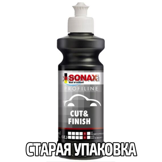 SONAX PROFILINE Cut +Finish 05-05 одношаговая полировальная паста 250 мл, Объем: 250 мл , изображение 7