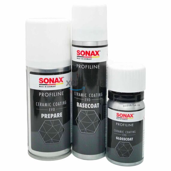 SONAX PROFILINE 06-03 CC Evo Ceramic Coating керамическое защитное покрытие для автомобиля в наборе , изображение 3