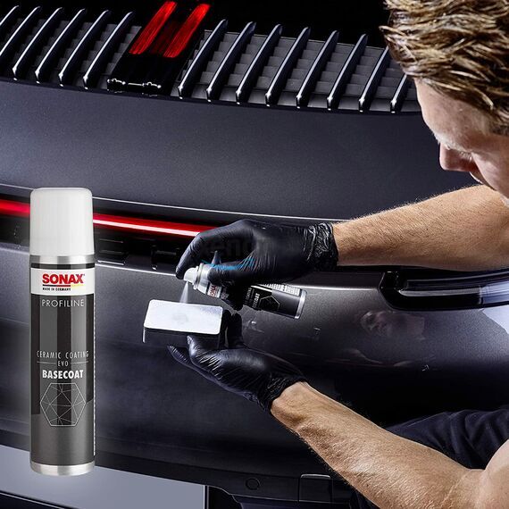 SONAX PROFILINE 06-03 CC Evo Ceramic Coating керамическое защитное покрытие для автомобиля в наборе , изображение 9
