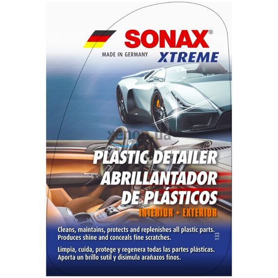 SONAX XTREME Kunststoff Detailer детейлер для полировки и защиты наружного и внутреннего пластика 500 мл , изображение 5