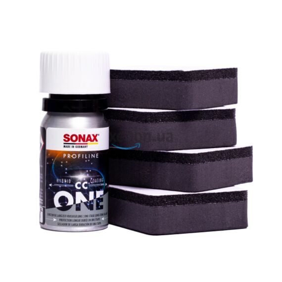 SONAX PROFILINE CC One Hybrid Coating одношаговое керамическое защитное покрытие для автомобиля 50 мл , изображение 2