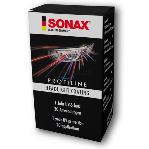 SONAX PROFILINE Headlight Coating керамическое защитное покрытие для пластиковых фар , изображение 4