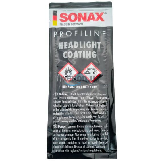 SONAX PROFILINE Headlight Coating керамическое защитное покрытие для пластиковых фар , изображение 6