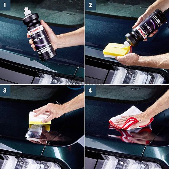 SONAX PROFILINE HW 02-04 твердый воск карнаубы 1 л, Объем: 1 л , изображение 3