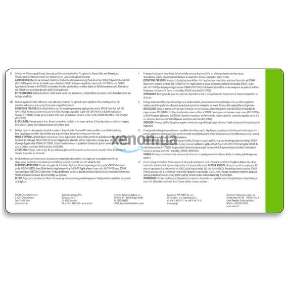 SONAX PROFILINE HW 02-04 твердый воск карнаубы 1 л, Объем: 1 л , изображение 5