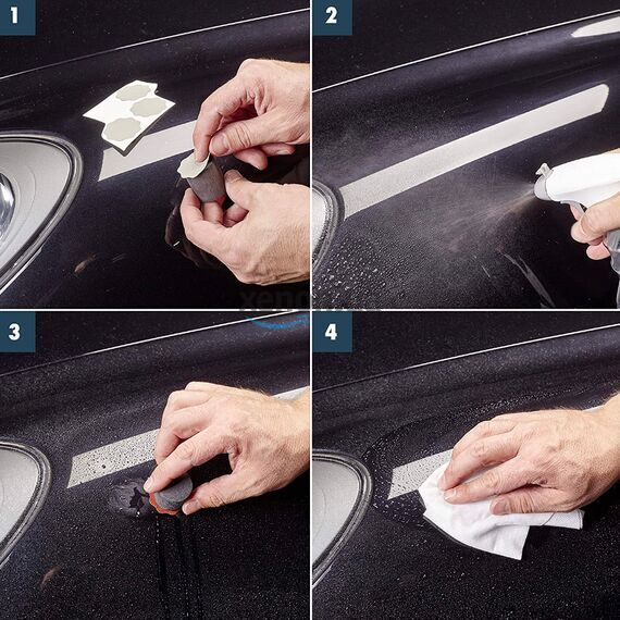 SONAX KratzerEntferner Set набор для удаления царапин 50 мл , изображение 3